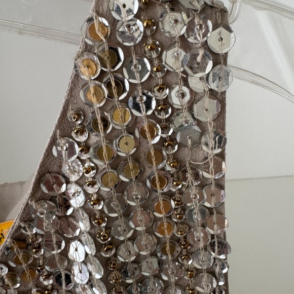 ALICE & OLIVIA Leighton Embellished A Line Dress - Picture 9 of 9